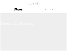 Tablet Screenshot of kapurageneralcontractors.com